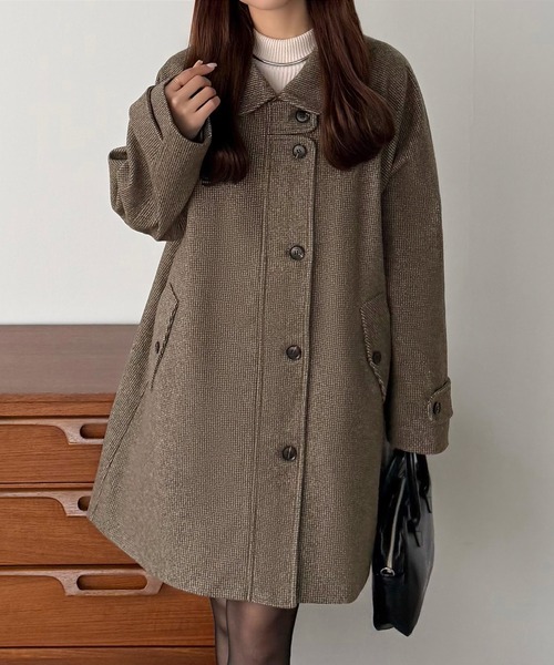 callautia（カラウティア） ステンカラーコート コート ステンカラー