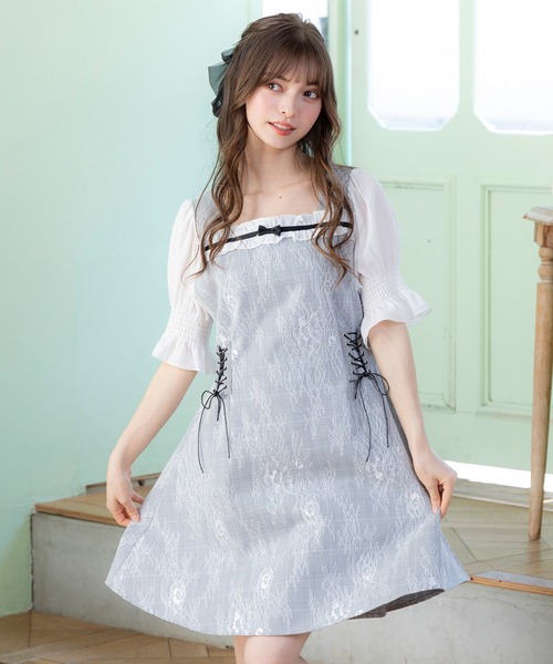 DearMyLoveRose（ディアマイラブローズ） ワンピース レースレイヤード