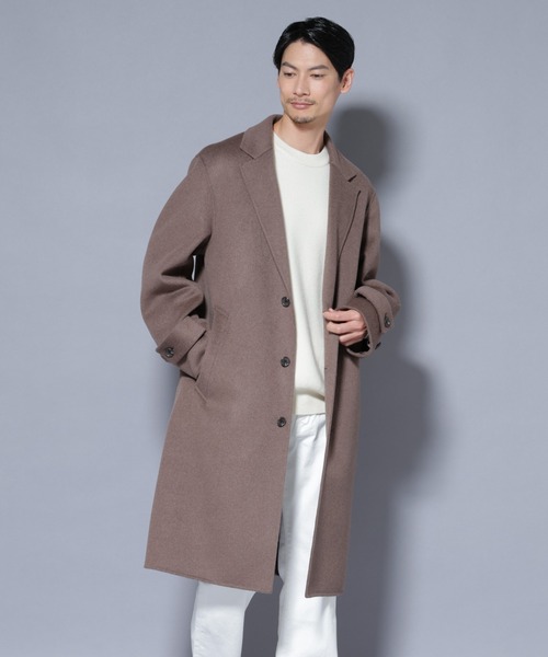 NANO universe（ナノ・ユニバース） チェスターコート コート ウール