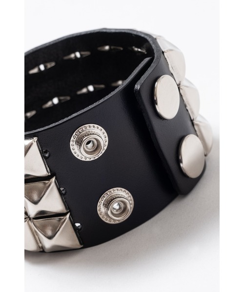 バングル an meets zakka 3連スタッズバングル メンズ レディース