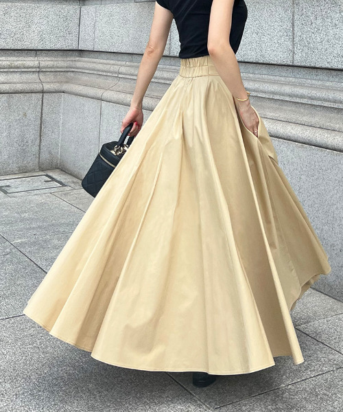 スカート JENNEリッチボリュームフレアスカート : ZOZOTOWN Yahoo!店