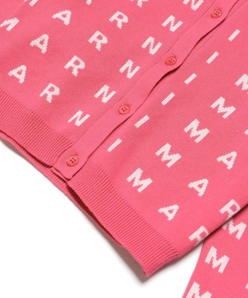 MARNI（マルニ） カーディガン Kids ＆ Junior ブランドロゴニット