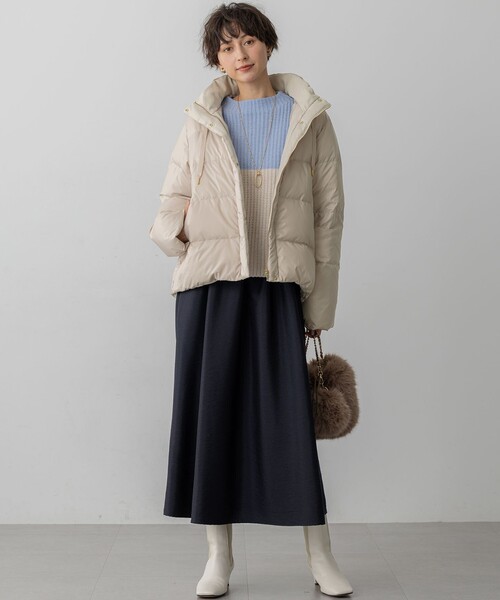 23区（ニジュウサンク） ダウンコート ダウンジャケット 「滝沢眞規子
