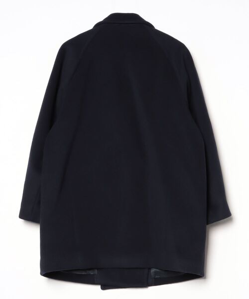 Sov. コート チェスターコート ウールダブルロングジャケット