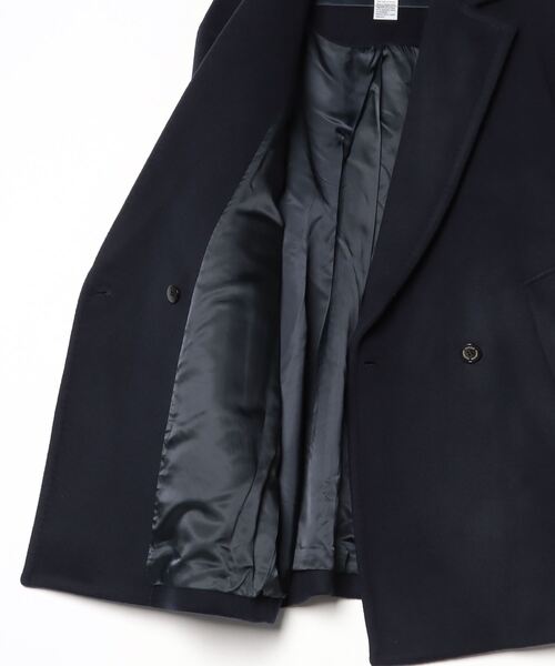 Sov. コート チェスターコート ウールダブルロングジャケット