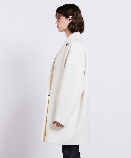 Sov. コート チェスターコート ウールダブルロングジャケット