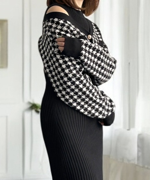 Julia Boutique（ジュリアブティック） ワンピース 千鳥格子