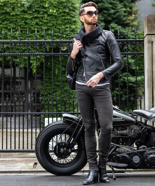 JOHNNY WOLF（ジョニーウルフ） 革ジャン ライダース AVIATOR