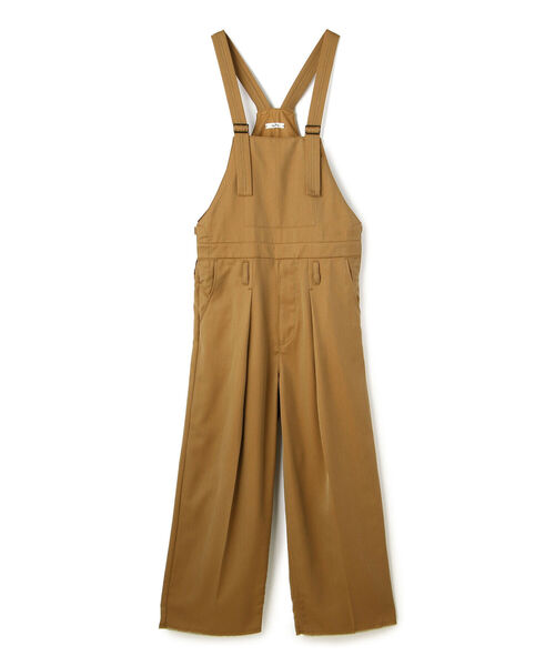 オーバーオール サロペット saby/サバイ/TUCK BAGGY OVA-VISCOSE WOOL