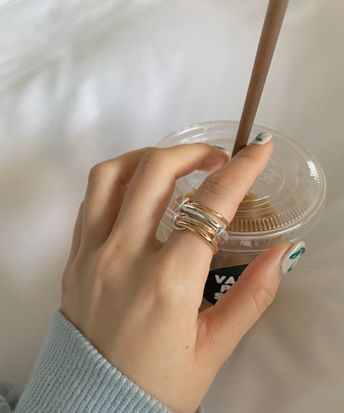 ciite' 指輪 リング 4連リング レディース : ZOZOTOWN Yahoo!店 - 通販