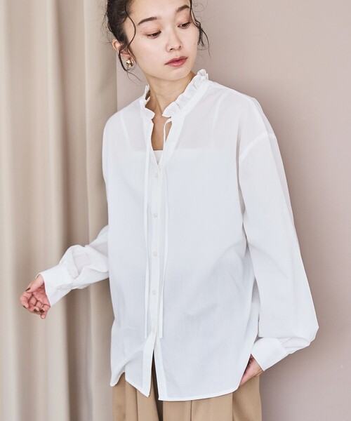 DRESSTERIOR（ドレステリア） 長袖シャツ 38 グリーン レディース