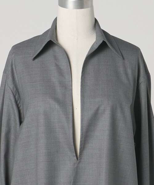 LOEFF（ロエフ） ブラウス シャツ 「LOEFF」W TORO スキッパー シャツ