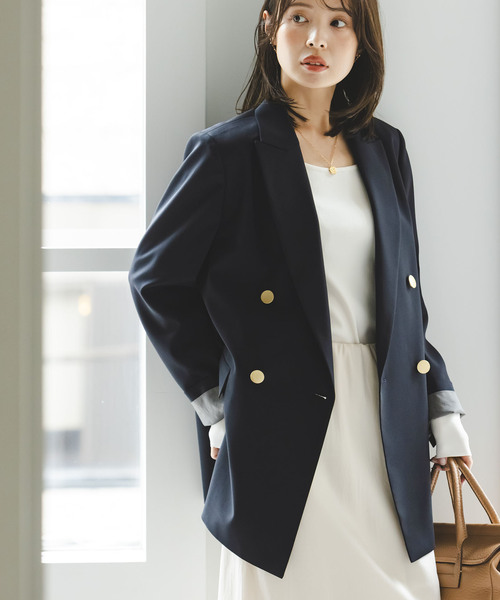 NOBLE（ノーブル） ジャケット テーラードジャケット エステルツイル