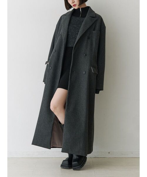 jouetie（ジュエティ） コート チェスターコート ダブルブレストロング
