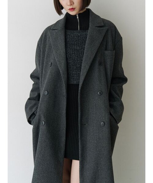 jouetie（ジュエティ） コート チェスターコート ダブルブレストロング