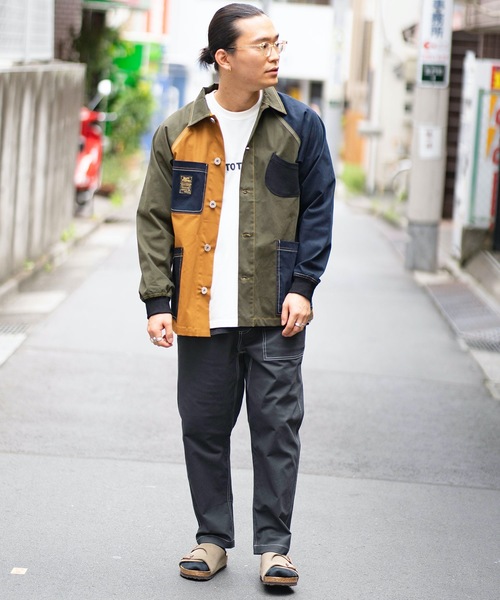 gym master（ジムマスター） カバーオール ストレッチピケカバーオール