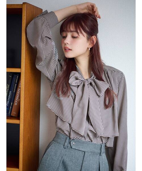 index（インデックス） ブラウス シャツ 「5color/XS-LLsize