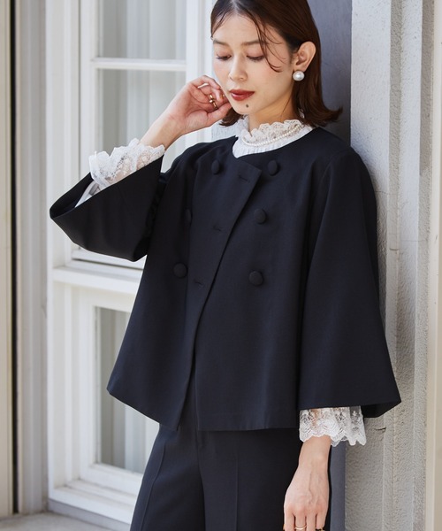 RANAN（ラナン） セットアップ 「2点セット」ダブルボタンフレアー