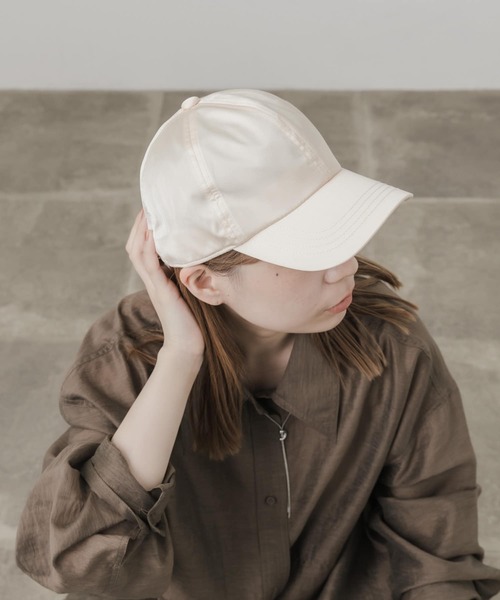 SMELLY（スメリー） キャップ 帽子 サテンキャップ レディース