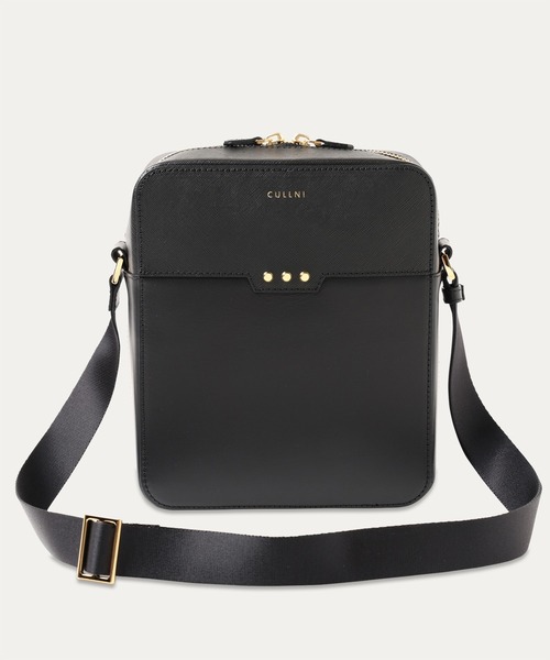 CULLNI（クルニ） ショルダーバッグ Square leather shoulder bag