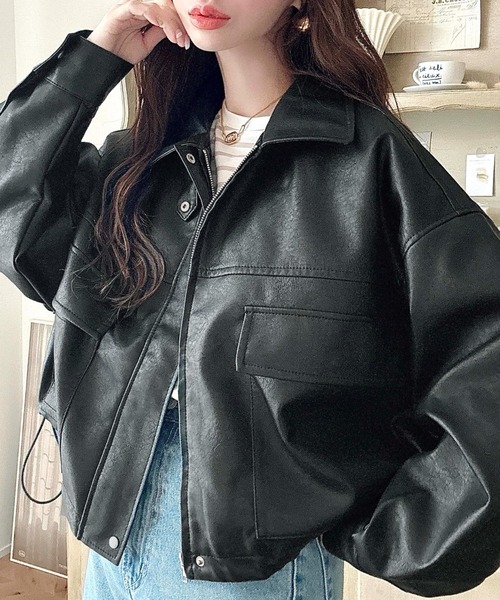 moment+ ブルゾン アウター 「累計販売枚数2万枚突破！」2WAYカラー