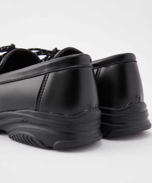 ローファー 厚底 スニーカーソールローファー レディース メンズ