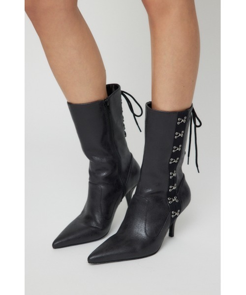 LAGUA GEM（ラグアジェム） ブーツ SIDE METAL POINTED ブーツ