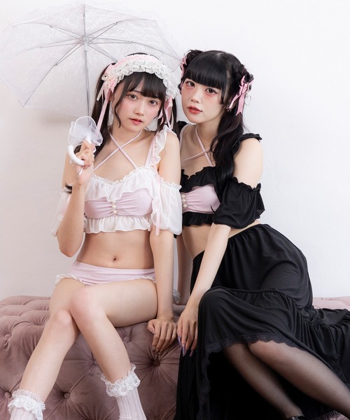 DearMyLove 水着 6WAYフィッシュテール水着 レディース : ZOZOTOWN