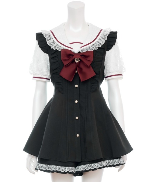 Secret Honey（シークレットハニー） セットアップ レースセーラー襟