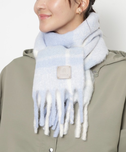 FURLA（フルラ） マフラー ストール ボリュームマフラー アルパカ