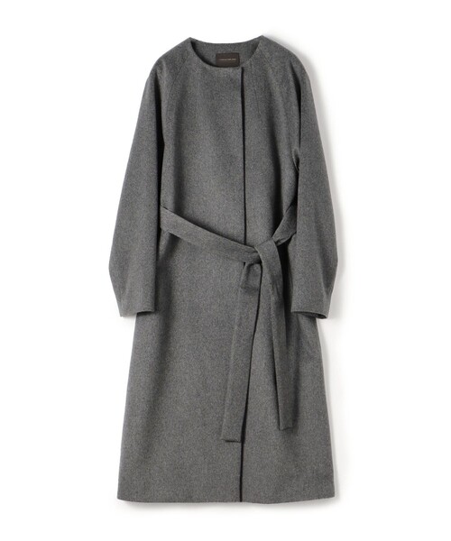 TOMORROWLAND collection ノーカラーコート コート ピュアカシミヤ