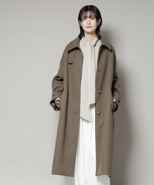 NANO universe（ナノ・ユニバース） ステンカラーコート コート