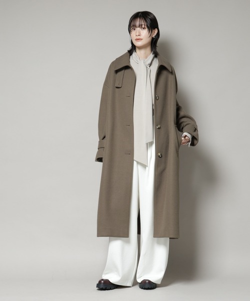 NANO universe（ナノ・ユニバース） ステンカラーコート コート