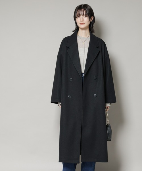 NANO universe（ナノ・ユニバース） コート チェスターコート メルトン
