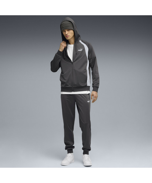 PUMA（プーマ） ジャージ メンズ フーデッド ポリ スーツ 上下セット