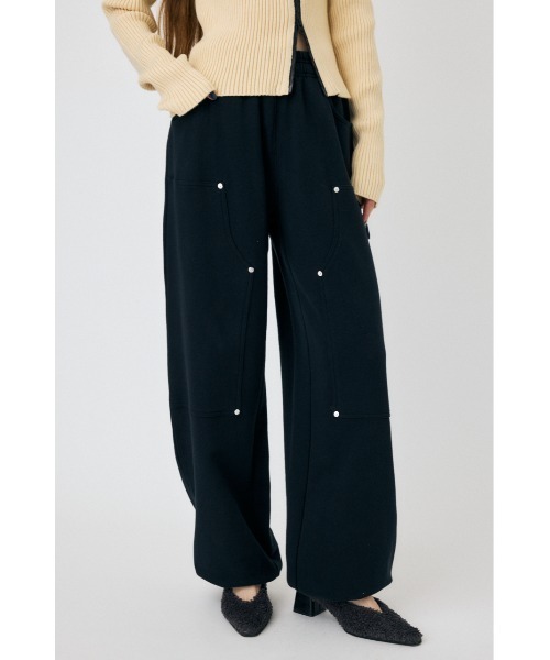 MOUSSY（マウジー） スウェットパンツ ジャージ UOM DOUBLE KNEE