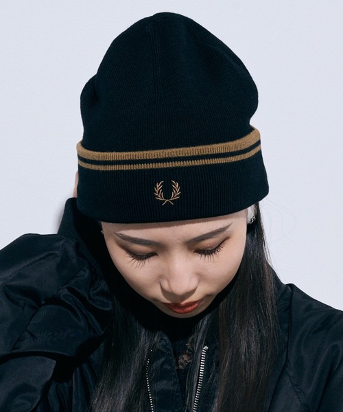 FRED PERRY（フレッドペリー） ニット帽 ニットキャップ レディース