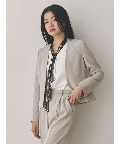 TONAL（トーナル） ジャケット ノーカラージャケット スーツコンパクト