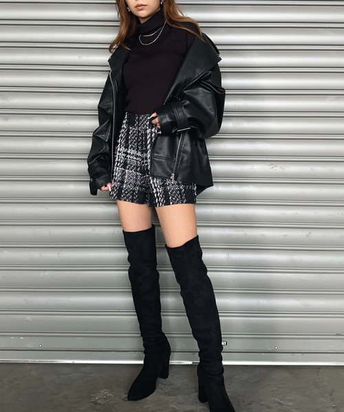 EGOIST（エゴイスト） レザージャケット ライダース Backタック