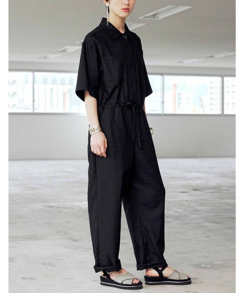 MEDE19F（メデジュウキュウ） サロペット オーバーオール リネン