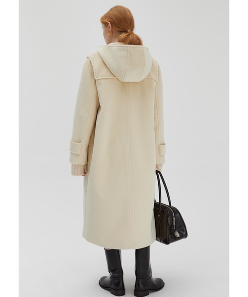 ダッフルコート コート フード ダッフルロングコート FC19W140「Fano