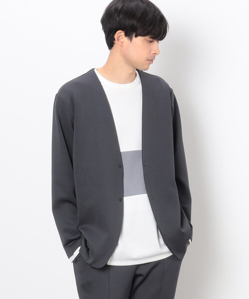 COMME CA ISM（コムサイズム） ジャケット ノーカラージャケット