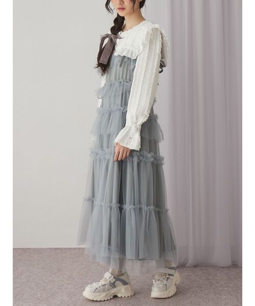merry jenny（メリージェニー） ワンピース チュールドロストロング