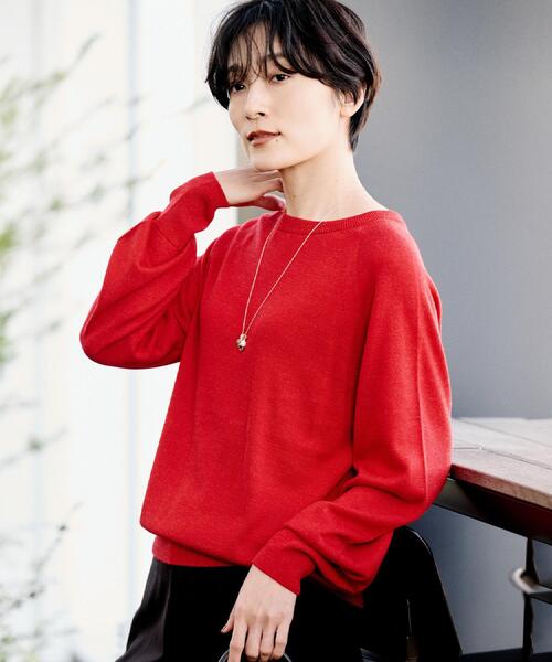 UNTITLED（アンタイトル） ニット セーター 「8色展開／コンパクト丈