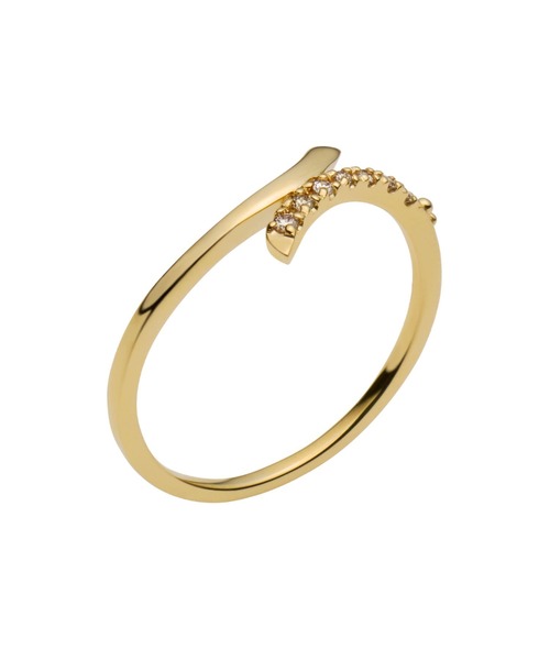 VENDOME AOYAMA（ヴァンドーム青山） 指輪 リング K10YG ブラウン