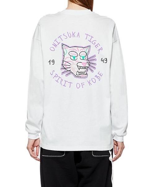 Onitsuka Tiger（オニツカタイガー） tシャツ LONG SLEEVE GRAPHIC TEE