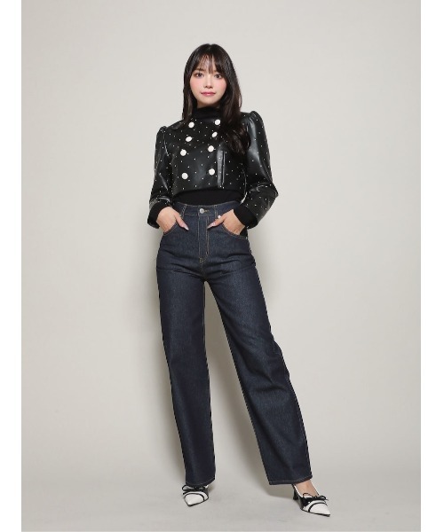 Darich（ダーリッチ） ジャケット テーラードジャケット ドットレザー