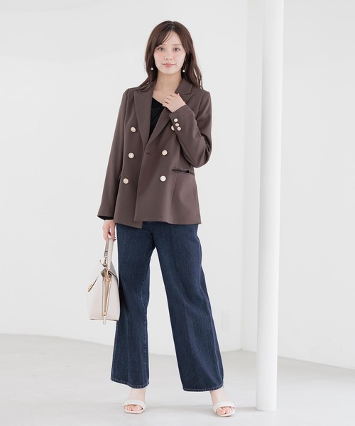 Andemiu（アンデミュウ） ジャケット テーラードジャケット 「新色