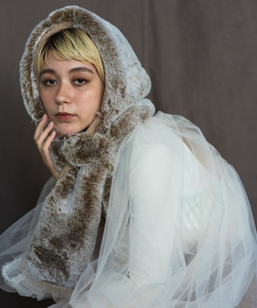 ORIENT MILLINERY ニット帽 ニットキャップ ポフーティ レディース