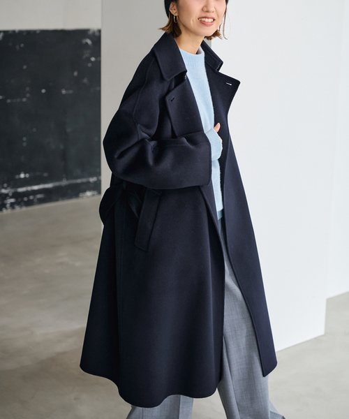 FRAMeWORK（フレームワーク） ステンカラーコート コート SUPER160's